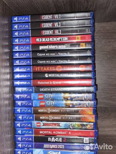 Игры PS4 Resident evil 2 - 3 запечатанная