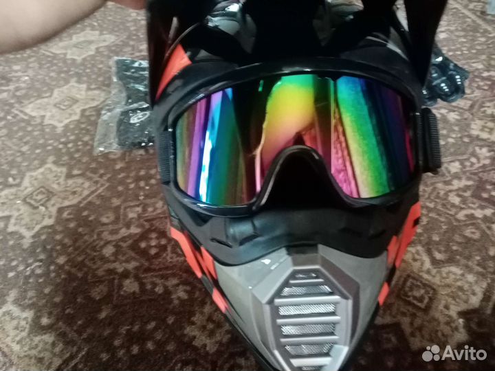 Мотошлем кроссовый EOX