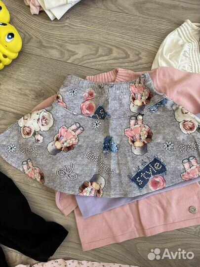 Вещи пакетом на девочку 98-104