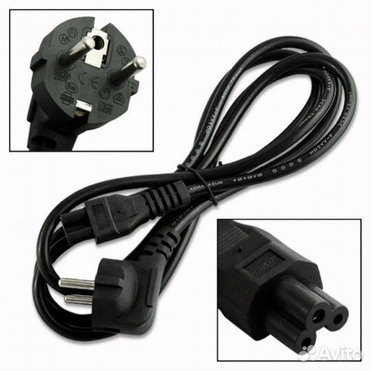 Сетевой кабель зарядки 3pin HP g6-2307sr