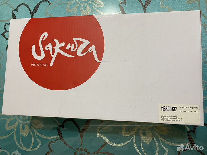 Картридж sakura 113R00737 для Xerox Phaser 5335