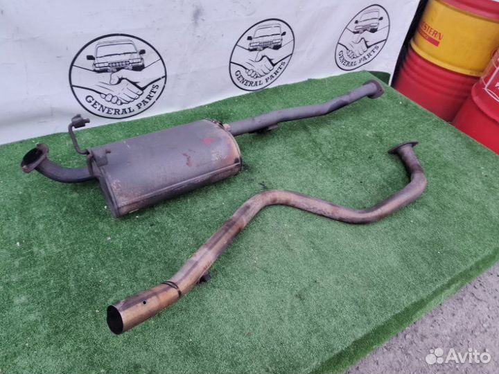 Глушитель в сборе Toyota Land Cruiser Prado RZJ95