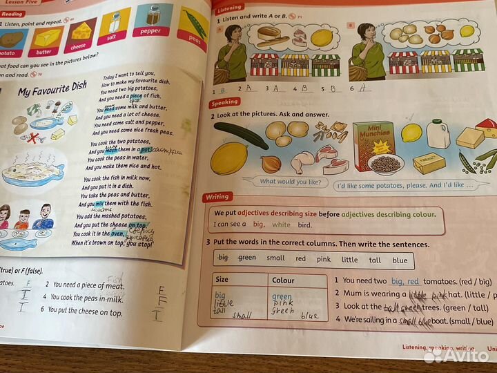 Английский язык Family and friends 3, Class Book