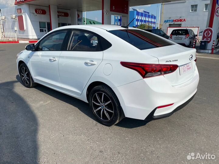 Hyundai Solaris 1.6 МТ, 2018, 84 186 км