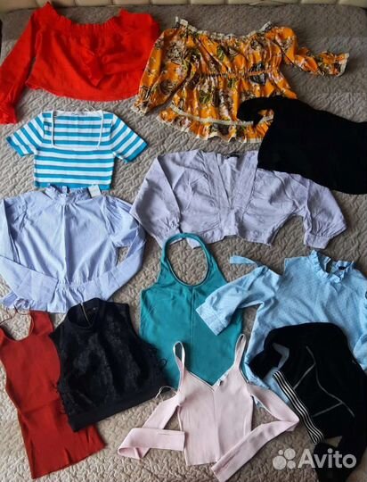 Вещи пакетом на девушку