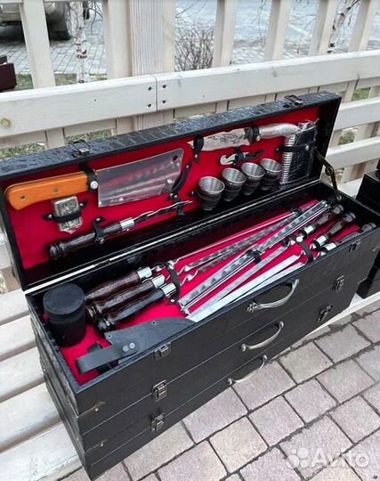 Шашлычный подарочный набор