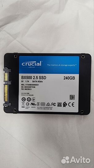 Ssd crucial 240gb