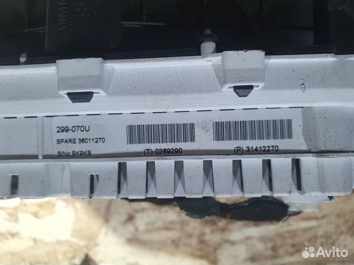 Панель приборов Volvo V40Cc 2.0 B5204T 2012-2016