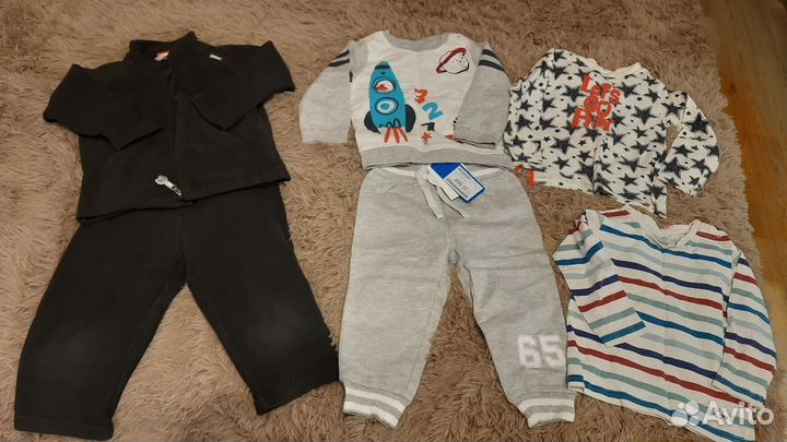 Пакет вещей для мальчика 86-92