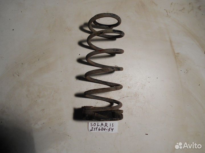 Пружина подвески задняя (Hyundai Solaris, Kia Rio)