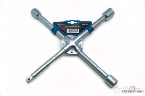 Ключ баллонный крестовой 4 головки /17x19x21x22