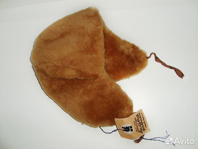 Шапка детская из натурального меха, цигейка