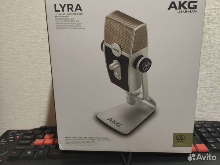 Студийный микрофон akg lyra