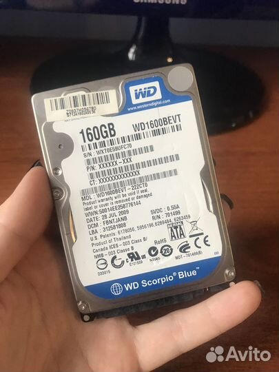 Жесткий диск от ноутбука