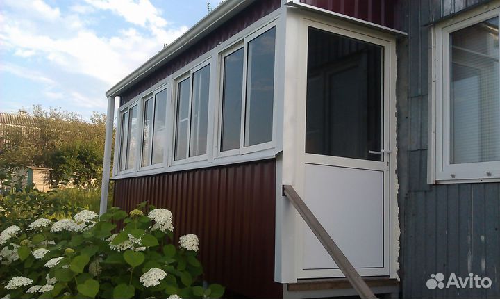 Балконы,лоджии,окна,веранды (внутр.и внешн.отделка