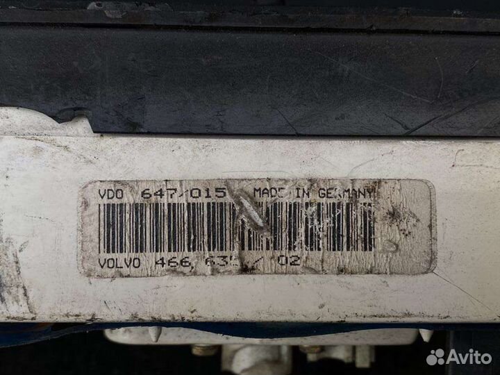 Приборка volvo 440 460