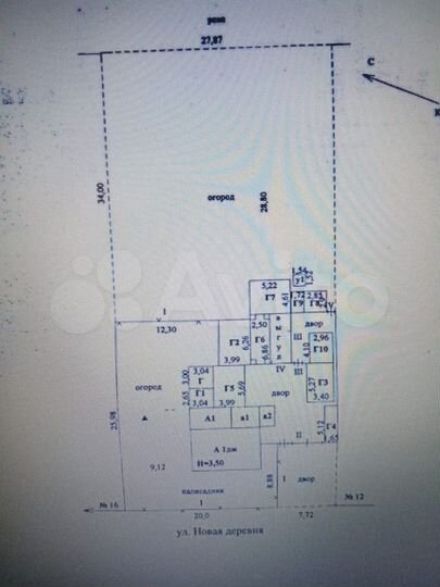 Дом 55,6 м² на участке 10 сот.