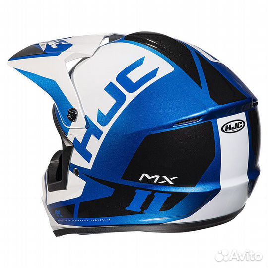 Hjc Cs-mx 2 Creed Мотошлем Blue White Синий