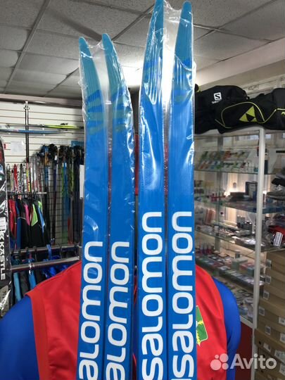 Лыжи беговые Salomon S/Lab Carbon Classic 21/22