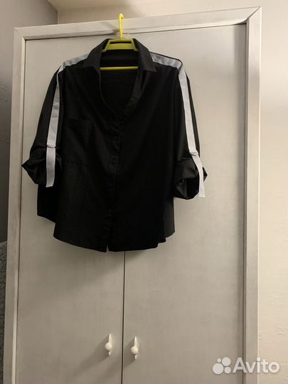 Блузка рубашка женская 46 48