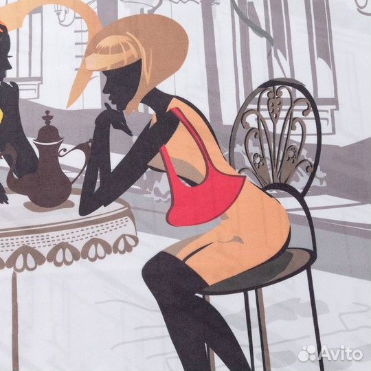 Комплект штор для окон с балконной дверью 'Любимый