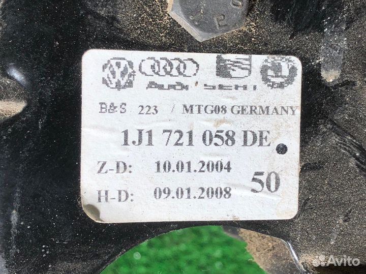 Педаль тормоза skoda octavia тур а4 1,4 МКПП