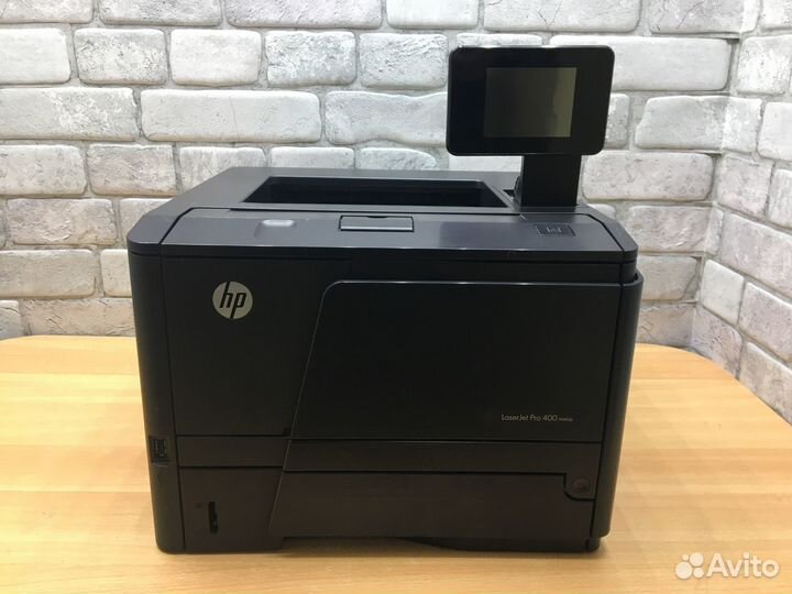 Чёрный лазерный принтер HP LaserJet m401dn