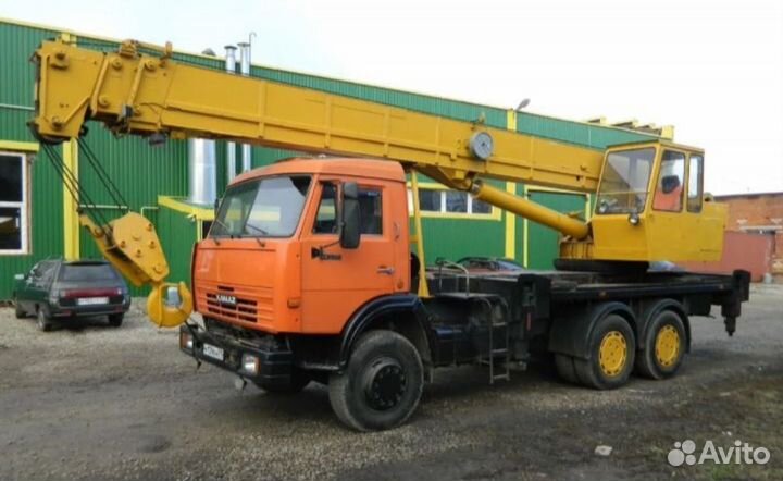 Аренда и услуги автокрана, 25 м