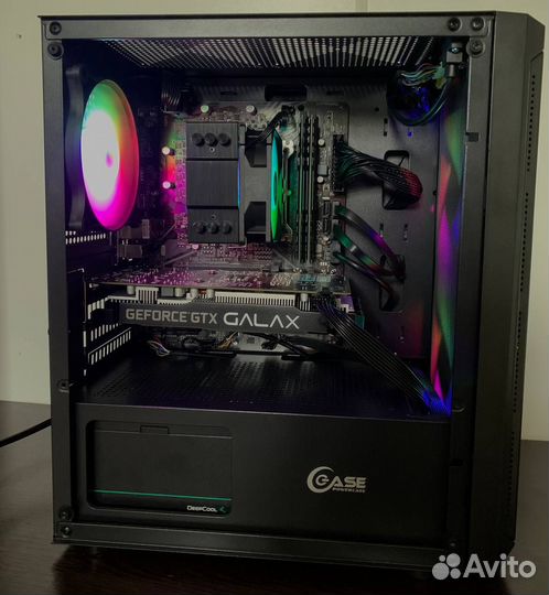 Игровой компьютер i3 10100f+GeForce GTX 1660 super