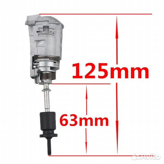 Личинка замка левой двери водителя Audi Q5 A4 B8