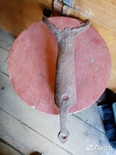 Ручной рыхлитель старинный кованый