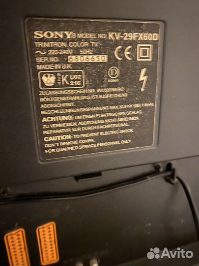 Телевизор sony