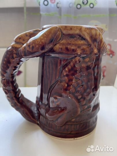 Пивная кружка с раком