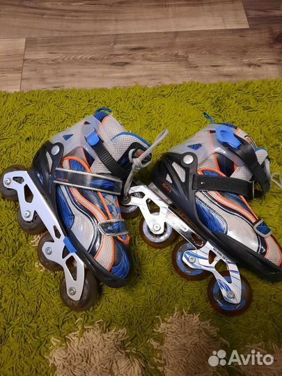 Роликовые коньки 36-39 reaction детские раздвижные