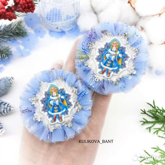 Новогодние бантики