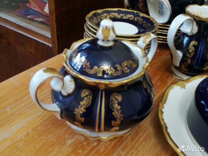 Чайный сервиз фарфор гдр,Reichenbach