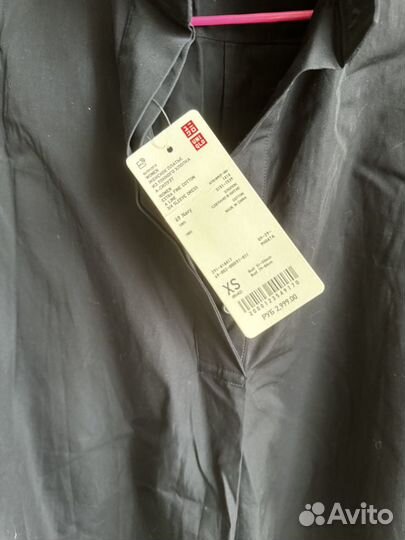 Платье рубашка женское uniqlo