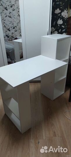 Компьютерный стол белый новый