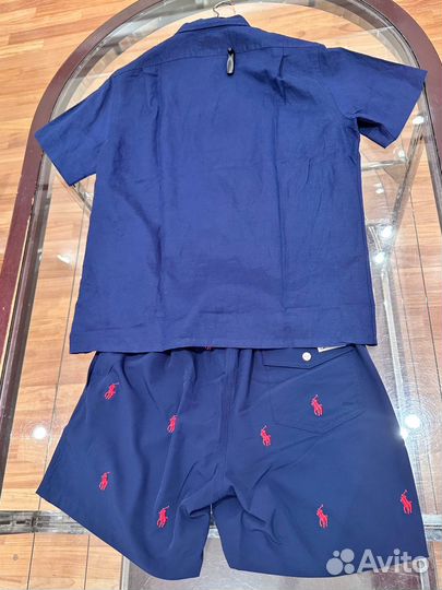 Шорты плавки майка polo ralph laurent