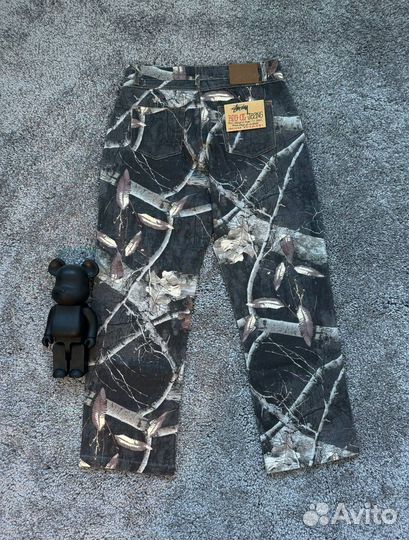 Джинсы осенние Stussy RealTree