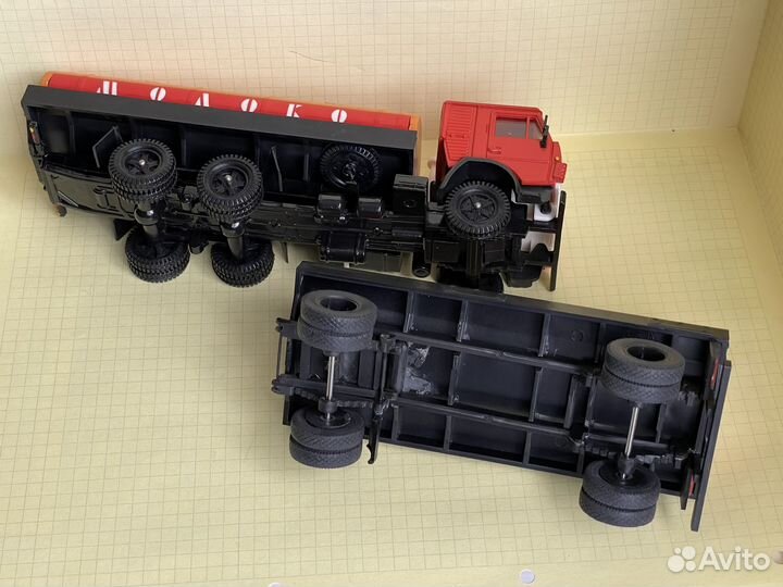 Камаз 53212 молоковоз с прицепом