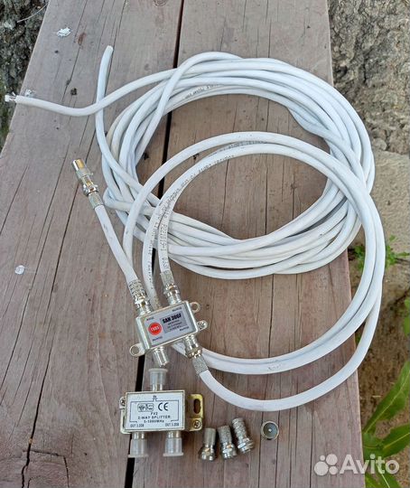 Антенный кабель для тв и делители