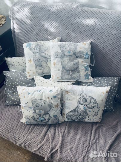 Бортики в кроватку