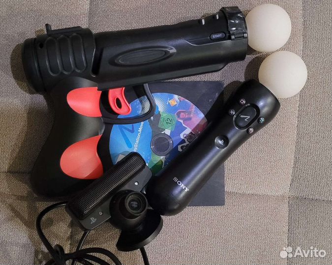 PlayStation 3/4 move (мувик) и пистолет