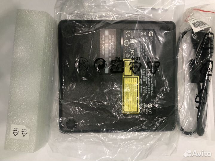 Внешний hp usb DVD driver 749665-a21