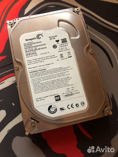 Жесткий диск Seagate barracuda 320gb