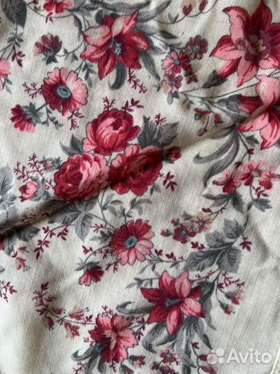 Павловопосадский шерстяной платок СССР