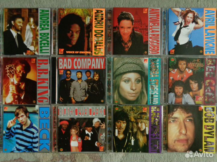 Сборники хитов best поп, рок зарубежные, наши