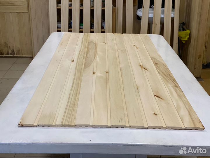 Вагонка сорт ав из липы для сауны