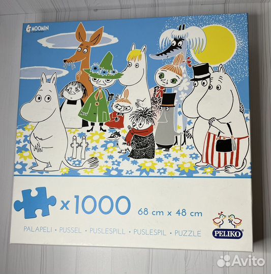 Пазлы с Муми-троллями 1000 / Moomin Martinex